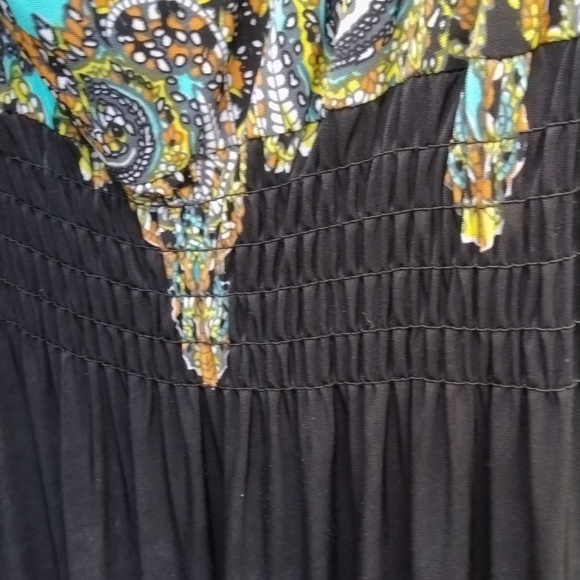 Arianna by Howard's polyester maxi dress size S/M - Picture 3 of 11